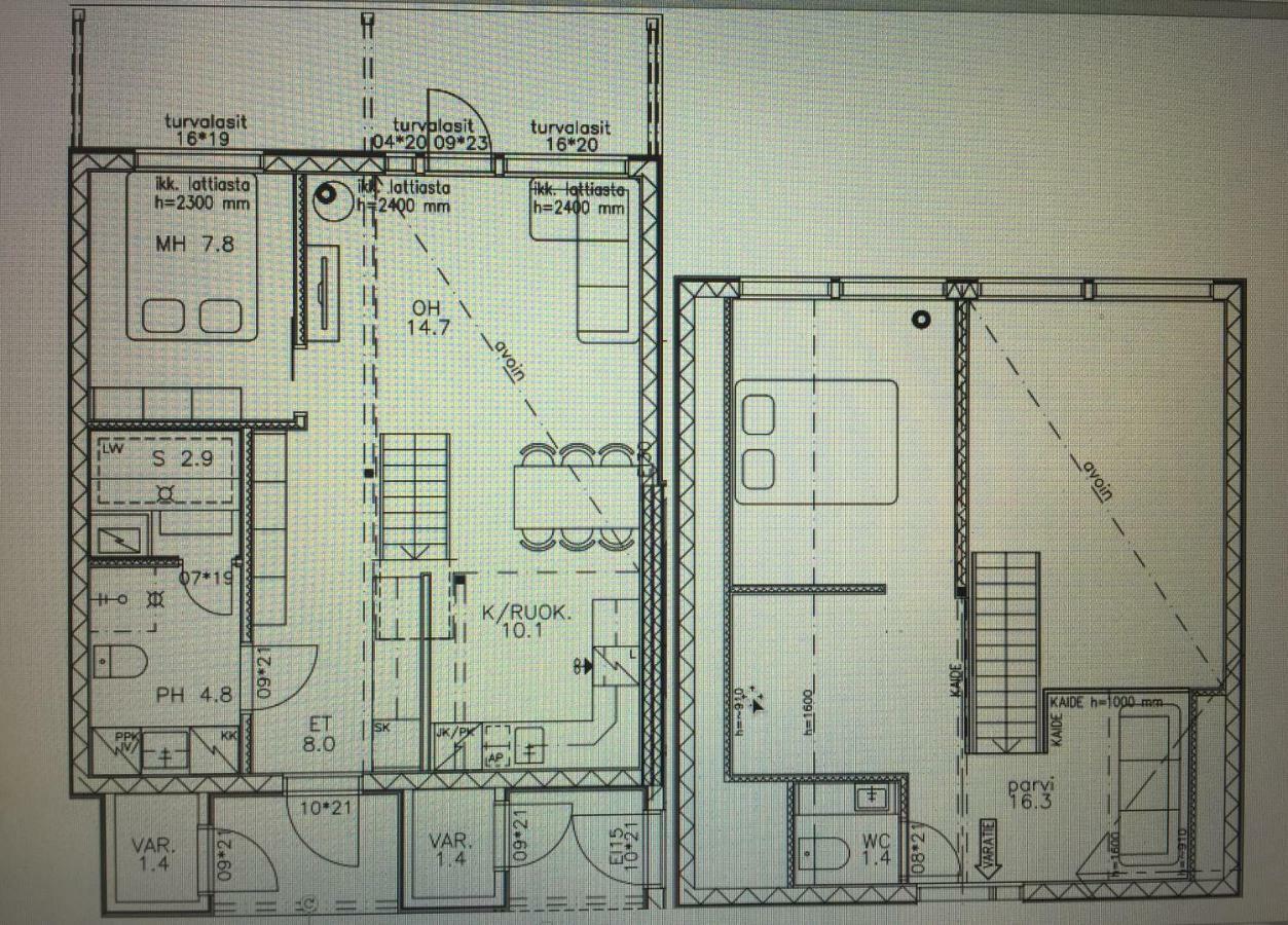 Villa Lumihelmi A & B Äkäslompolo Exteriör bild